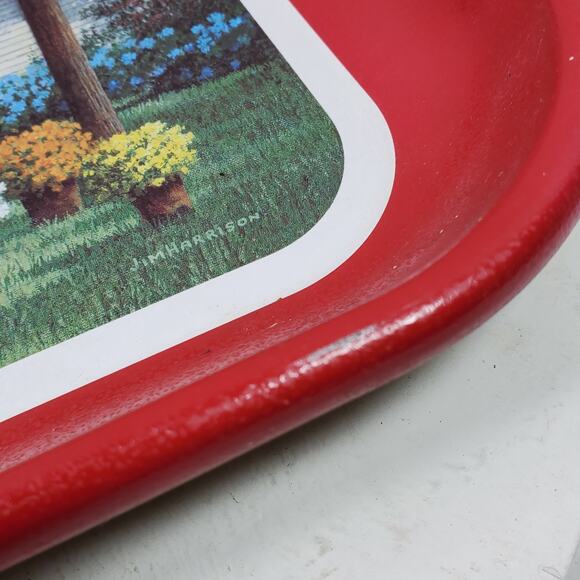 Vintage 2002 American Lane Coca Cola Metal Serving Tray 13x10 Inch Advertising - Picture 5 of 6